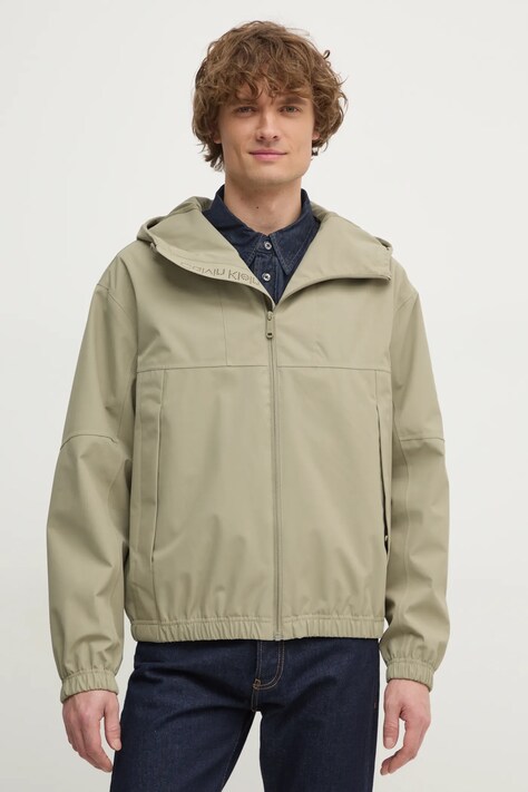 Μπουφάν Calvin Klein Jeans χρώμα: πράσινο, J30J326715