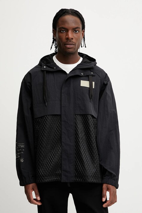 Μπουφάν EA7 Emporio Armani χρώμα: μαύρο, AF14275.7X000075