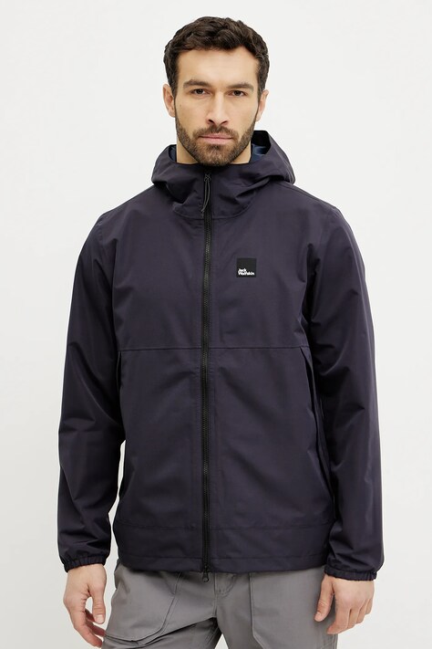 Μπουφάν Jack Wolfskin Terraview 2L χρώμα: ναυτικό μπλε, A63829