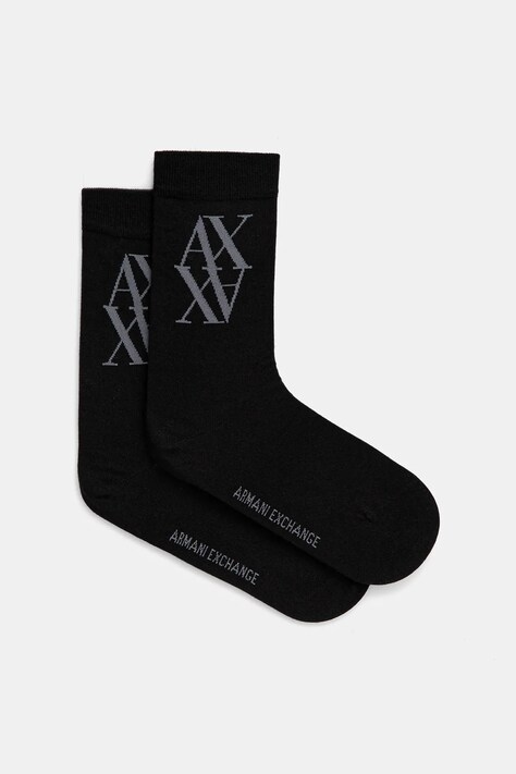 Κάλτσες Armani Exchange χρώμα: μαύρο, XW000914 AF13661
