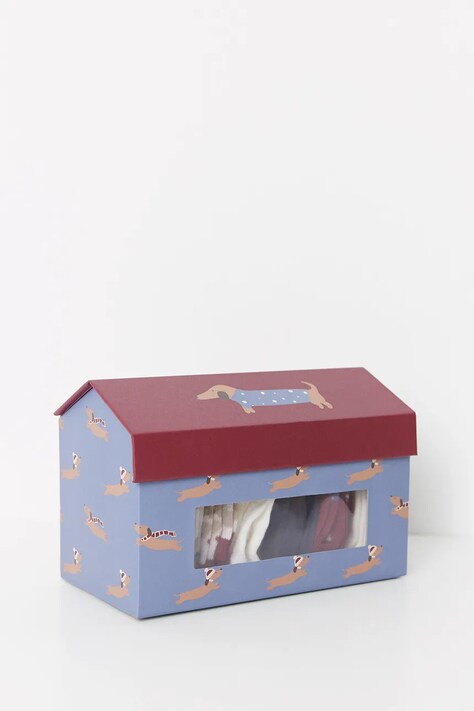 Κάλτσες women'secret X-MAS PACKS 6-pack χρώμα: πολύχρωμο, 4488619