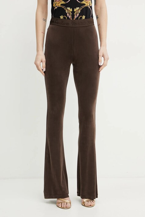 Κολάν Versace Jeans Couture χρώμα: καφέ, 78HAC107 J0190
