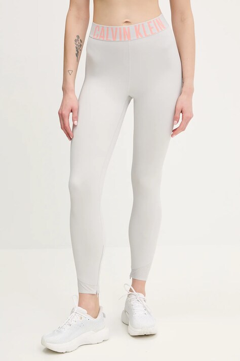 Κολάν προπόνησης Calvin Klein Performance χρώμα: γκρι, LVGWS5L616