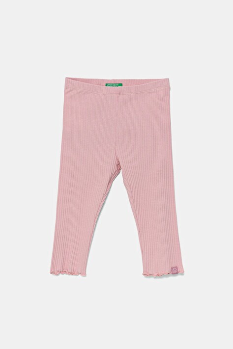 Παιδικά κολάν United Colors of Benetton χρώμα: ροζ, 3F1AGF04K