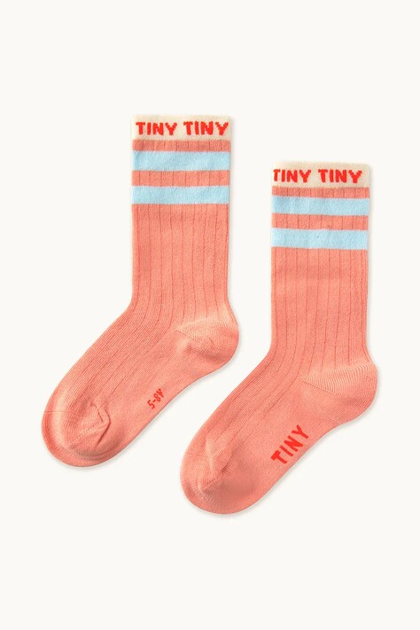 Παιδικές κάλτσες Tinycottons TINY MEDIUM HEIGHT SOCKS χρώμα: πορτοκαλί, SS25-457