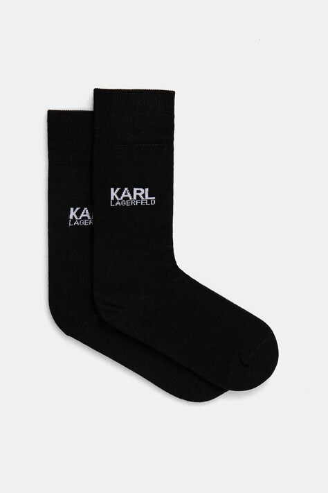 Κάλτσες Karl Lagerfeld χρώμα: μαύρο, 551102.805510