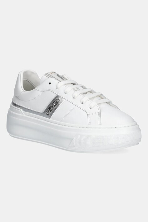 Δερμάτινα αθλητικά παπούτσια Furla Nuage Sneaker χρώμα: άσπρο, YJ14NUA BX3719 Q1700
