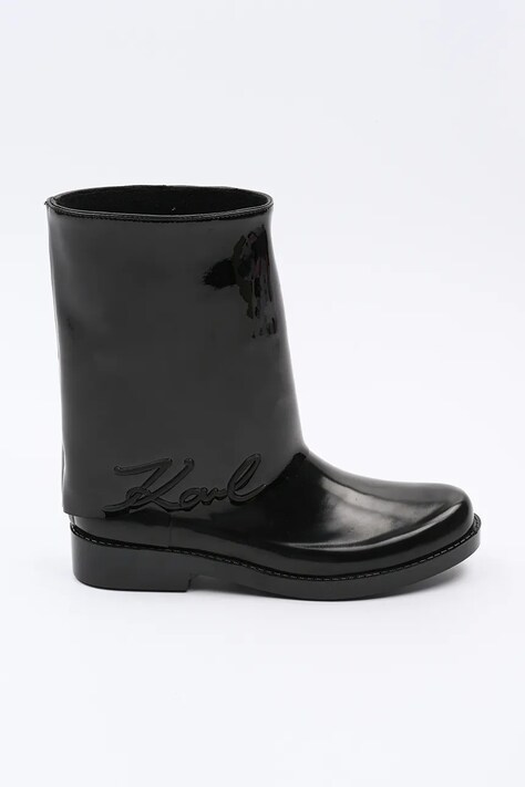 Γαλότσες Karl Lagerfeld KALOSH χρώμα: μαύρο, KL47064S