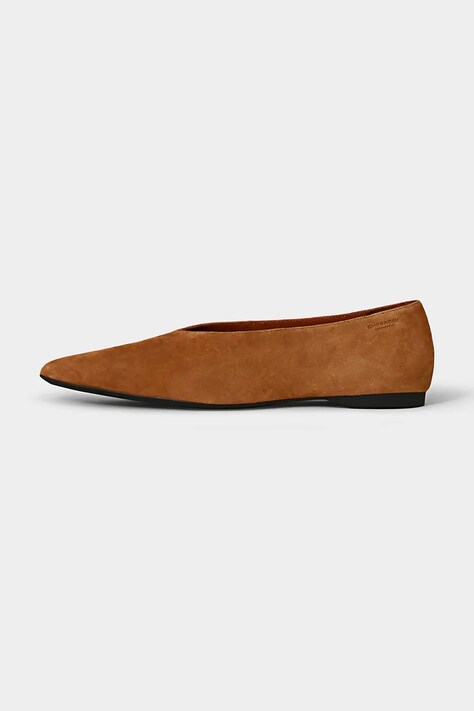 Μπαλαρίνες σουέτ Vagabond Shoemakers HERMINE χρώμα: καφέ, 5933-040-14