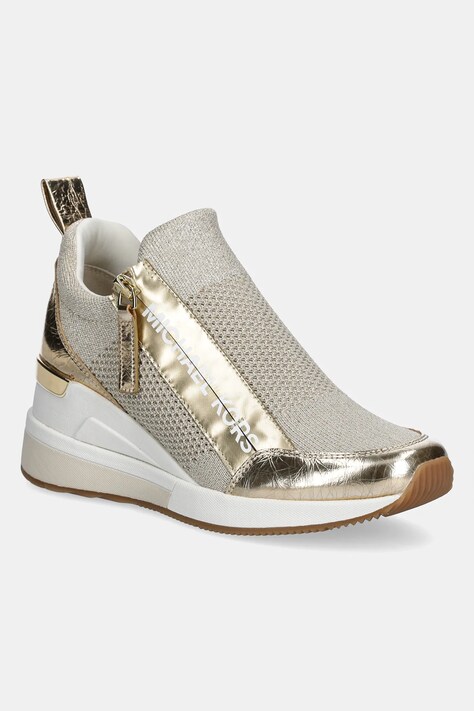 Αθλητικά MICHAEL Michael Kors Willis χρώμα: χρυσαφί, 43R5WIFS3D.740