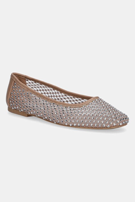 Μπαλαρίνες Steve Madden Auden χρώμα: καφέ, SM11003566