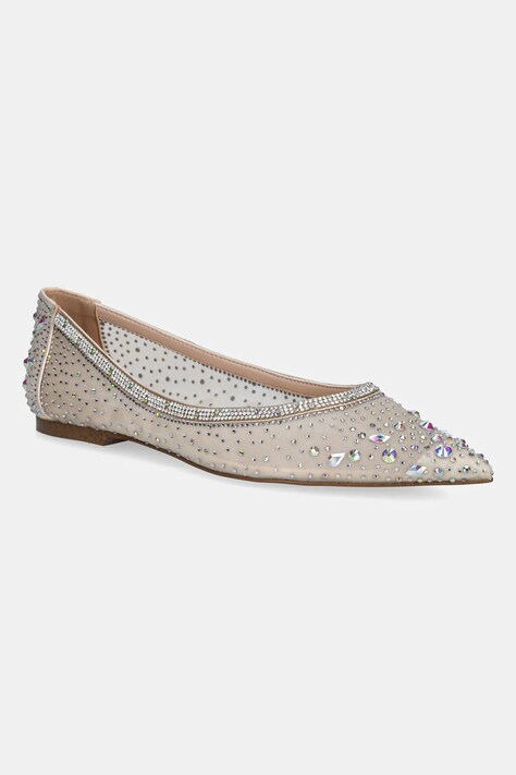 Μπαλαρίνες Steve Madden Charise χρώμα: μπεζ, SM11003672