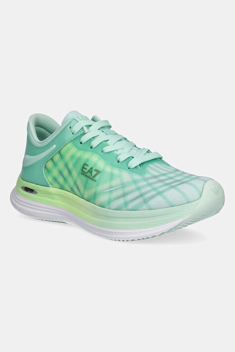Αθλητικά παπούτσια EA7 Emporio Armani χρώμα: τιρκουάζ, XK440.X8X243
