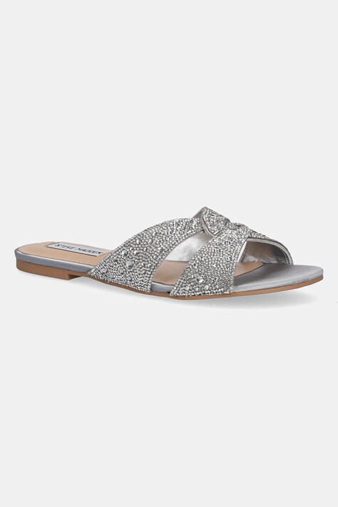 Παντόφλες Steve Madden Musa χρώμα: ασημί, SM11003835