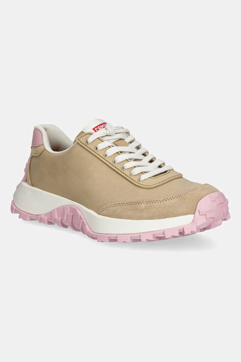 Nubuck sneakers Camper Drift Trail χρώμα: μπεζ, K201586-017