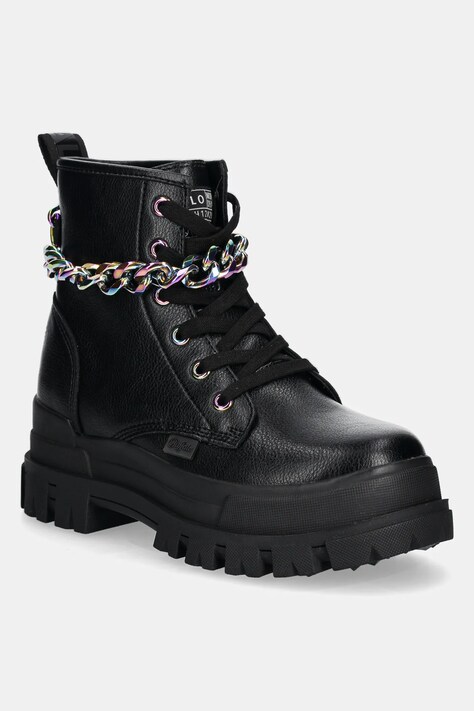 Μποτάκια εργασίας Buffalo Aspha Rld Chain 3.0 χρώμα: μαύρο, 1622557-BLK
