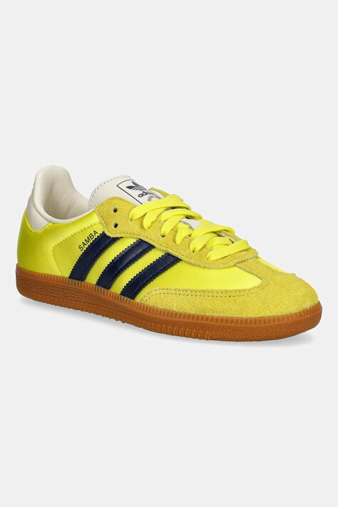 Αθλητικά adidas Originals Samba OG χρώμα: κίτρινο, JI2594