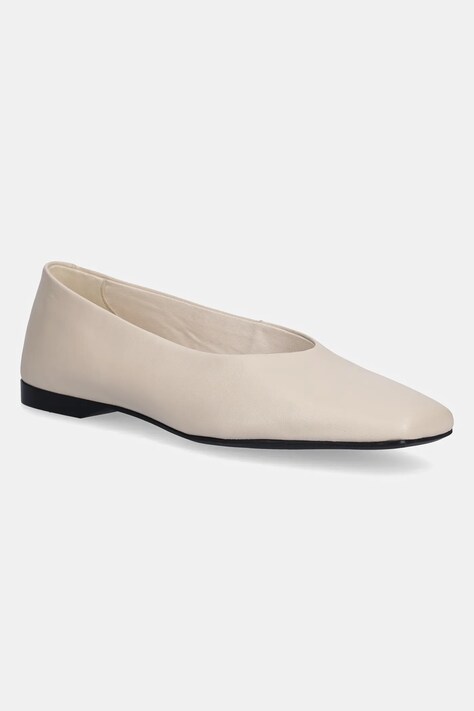 Δερμάτινες μπαλαρίνες Vagabond Shoemakers DELIA χρώμα: μπεζ, 5907-101-02