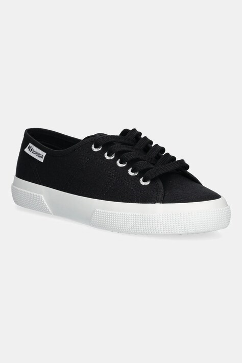 Πάνινα παπούτσια Superga LEGGERA χρώμα: μαύρο, S7151EW