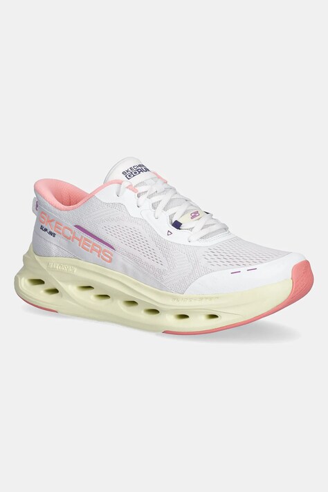 Παπούτσια για τρέξιμο Skechers MAX CUSHIONING GLIDE-STEP χρώμα: άσπρο, 129400
