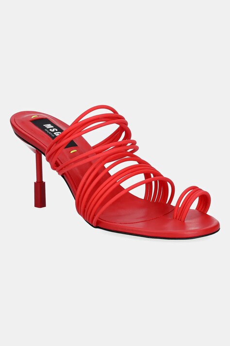 Γόβες MSGM χρώμα: κόκκινο, 3842MDS562 987