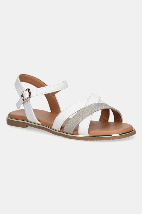 Σανδάλια Tommy Hilfiger χρώμα: άσπρο, T3A2-33779