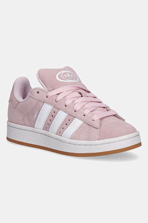 Σουέτ αθλητικά παπούτσια adidas Originals CAMPUS 00s χρώμα: ροζ, JH7840