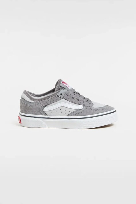Παιδικά sneakers σουέτ Vans Rowley Classic χρώμα: γκρι, VN000SFB85T1