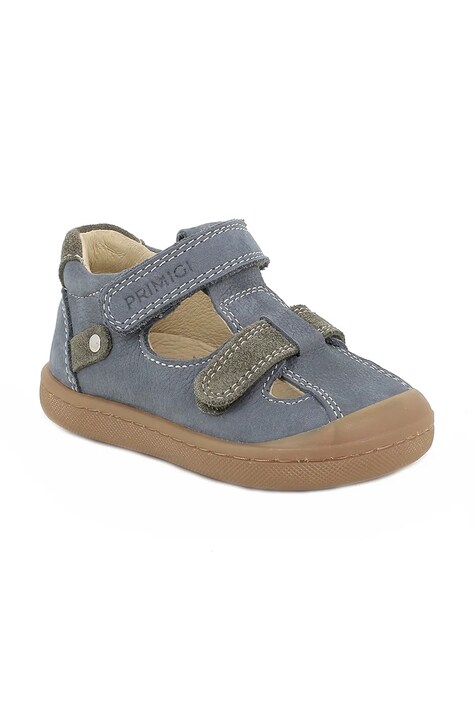 Παιδικά παπούτσια nubuck Primigi χρώμα: μπλε, PNL 79001