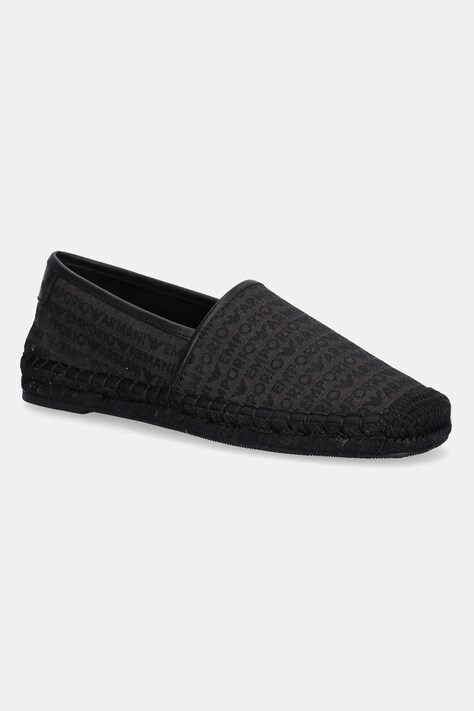 Εσπαντρίγιες Emporio Armani χρώμα: μαύρο, X4S030 XR338 K001