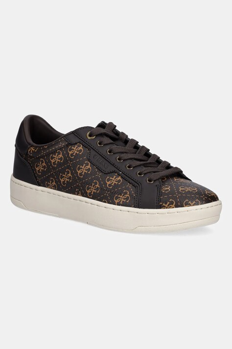 Αθλητικά Guess VINCI χρώμα: καφέ, FMJVIC ELE12