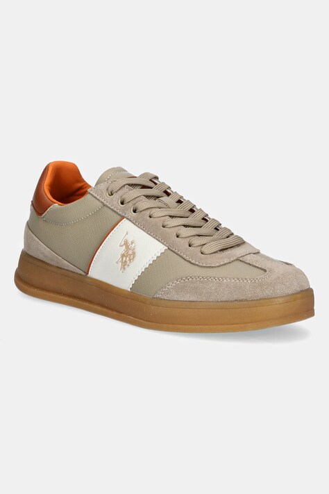 Αθλητικά U.S. Polo Assn. CAMPY001M/5YS3 χρώμα: μπεζ, CAMPY