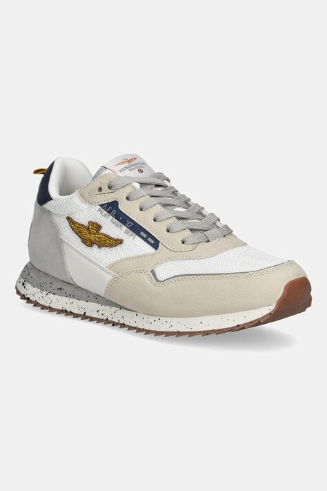 Αθλητικά Aeronautica Militare SC288CT3545 χρώμα: μπεζ, SC288CT3545