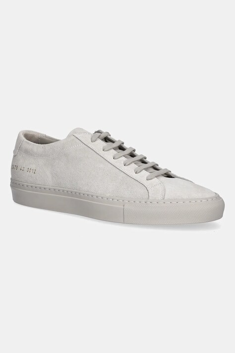 Σουέτ αθλητικά παπούτσια Common Projects Achilles Tonal Suede χρώμα: γκρι, 2478