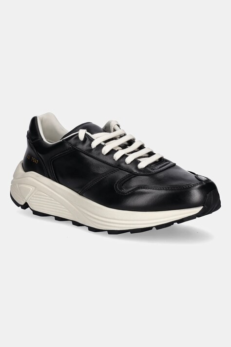 Δερμάτινα αθλητικά παπούτσια Common Projects Premium Runner χρώμα: μαύρο, 2488