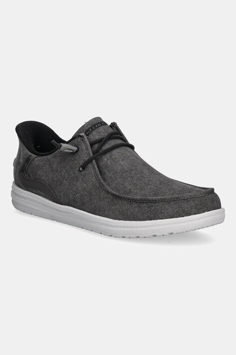 Μοκασίνια Skechers MELSON χρώμα: γκρι, 210959
