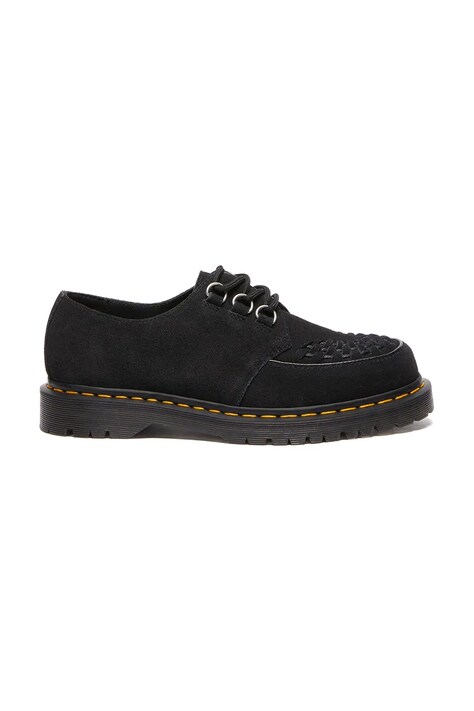 Σουέτ κλειστά παπούτσια Dr. Martens Ramsey χρώμα: μαύρο, DM40572001