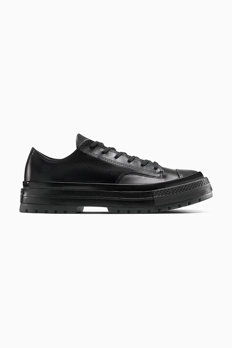 Δερμάτινα ελαφριά παπούτσια Converse Chuck 70 National χρώμα: μαύρο, A14188C