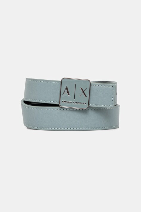 Αναστρέψιμη ζώνη Armani Exchange χρώμα: μαύρο, XW000302 AF12038