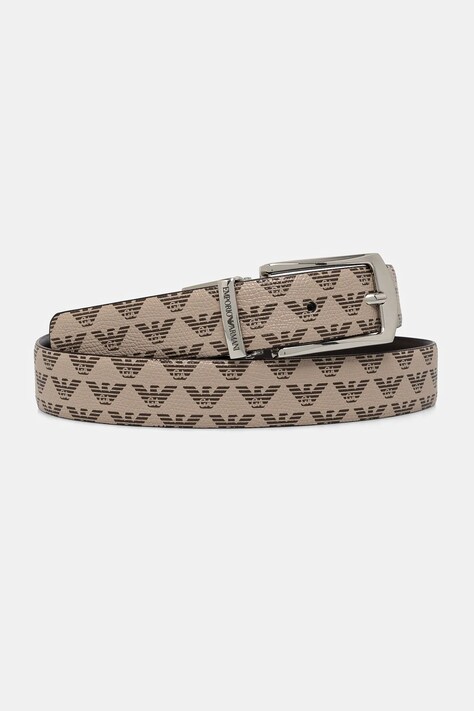 Ζώνη Emporio Armani χρώμα: μπεζ, EW002020 AF16223