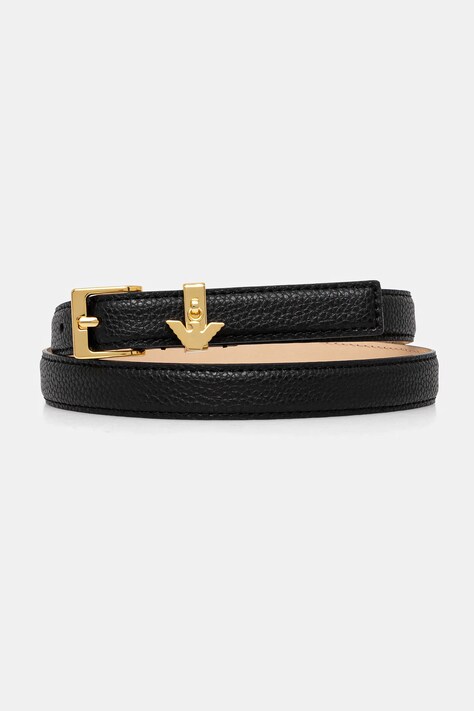 Ζώνη Emporio Armani χρώμα: μαύρο, EW002024 AF16228