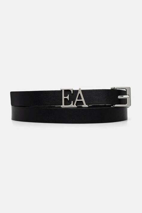 Ζώνη Emporio Armani χρώμα: μαύρο, EW002025 AF13383