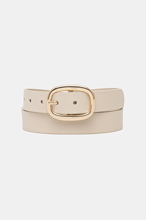 Ζώνη Sisley χρώμα: μπεζ, 6GYWWL02T