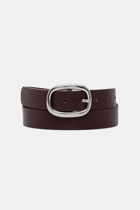 Ζώνη Sisley χρώμα: μπορντό, 6GYWWL02T