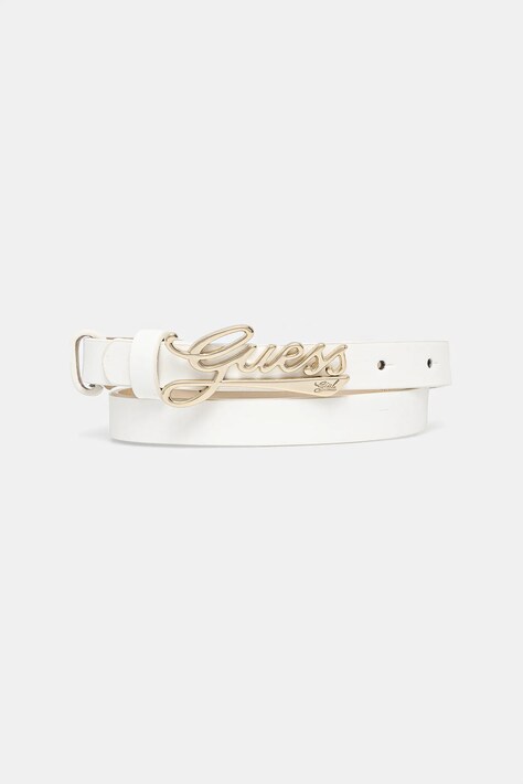 Παιδική ζώνη Guess χρώμα: μπεζ, J5RZ35 WGVT0