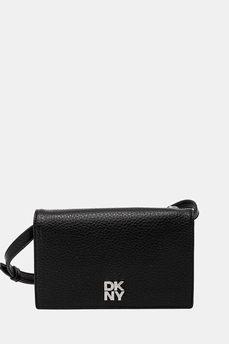 Πορτοφόλι Dkny χρώμα: μαύρο, R445AH95