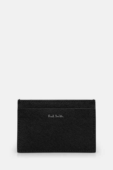 Θήκη για κάρτες Paul Smith χρώμα: μαύρο, M1A-4768-PHBALL