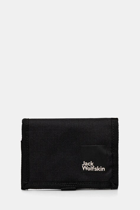 Πορτοφόλι Jack Wolfskin Gutleut χρώμα: μαύρο, A64868