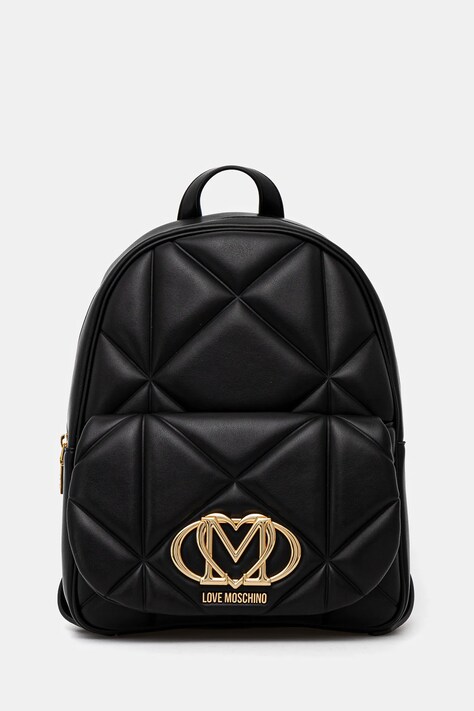 Σακίδιο πλάτης Love Moschino χρώμα: μαύρο, JC4037PP1