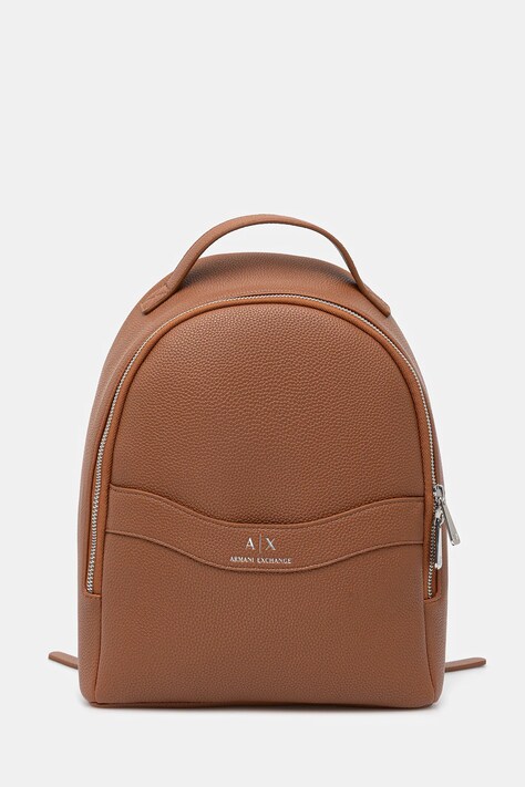 Σακίδιο πλάτης Armani Exchange χρώμα: καφέ, XW000924 AF13676